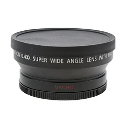 Objectif macro grand angle 72mm