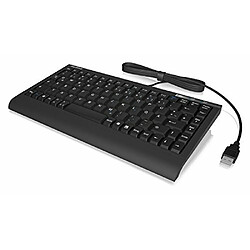 Avis KeySonic ACK-595C+ Mini clavier à construction plat USB/PS2 Noir