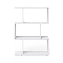 Acheter Toilinux Etagère bibliothèque 3 Niveaux en MDF - L.70xH.97 cm - Blanc