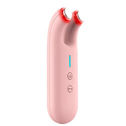 Chrono Masseur facial EMS à micro-courant, instrument de beauté pour la régénération du collagène, importateur de lanternes à LED(Rose)