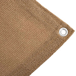 Avis vidaXL Tapis de tente 250x450 cm Taupe