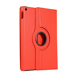 Avis Etui en PU litchi avec support rouge pour votre Apple iPad 10.2 (2019)