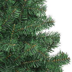 Avis vidaXL Arbre de Noël artificiel et support Acier 210 cm 910 branches