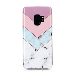 Wewoo Coque Fine Pour Galaxy S9 Motif de dessin coloré Fabrication IMD Étui de protection souple en TPU Tricolore