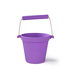 Bigjigs Toys Seau de plage en silicone violet