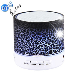 Wewoo Mini enceinte Bluetooth noir Mini Haut-Parleur Stéréo Portable, avec Micro Intégré et LED, Appels Mains Libres & Carte TF & AUX IN, Distance Bluetooth: 10m