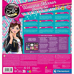 Acheter CLEMENTONI - Miroir de maquillage licorne - Anneau lumineux - Maquillage et accesoires cheveux et ongles - Des 7ans