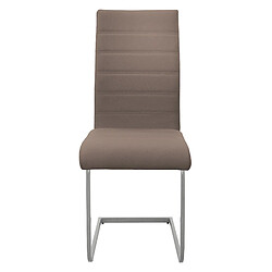 ML-Design Lot de 2 chaises de salle à manger Chaise de cuisine Chaise chaise cantilever chaise rembourrée chaise oscillante