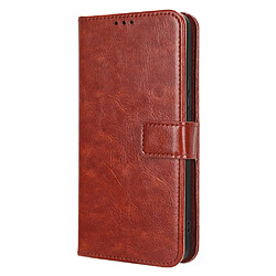 Acheter Htdmobiles Housse pour Nokia C12 / C12 Pro / C12 Plus - etui coque pochette portefeuille + film ecran - MARRON