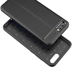 Avis Wewoo Coque gris pour Huawei Honor vue 10 Litchi Texture souple TPU Anti-saut Housse de protection arrière