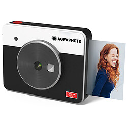 Acheter AGFA PHOTO - Realipix Square S Paper - Appareil Photo Numérique Instantané avec Impression format carré 7,6 x 7,6 cm ( 3 x 3'') - 10Mp - Bluetooth - Sublimation Thermique 4Pass - Noir - Noir