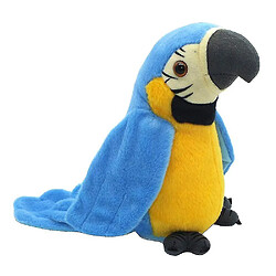 Universal (bleu) Musical Plux en peluche Perrot parrot Talking Bird Préscolaire pour enfants Toys