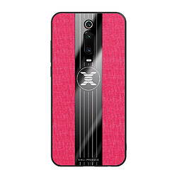 Wewoo Coque Souple Pour Xiaomi Mi 9T / Redmi K20 XINLI étui de protection en TPU antichoc Texture Rouge