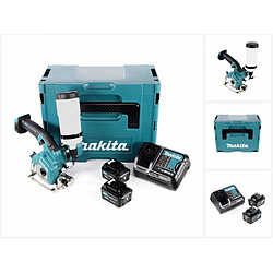 Makita CC 301 DSMJ Scie diamant + 2x Batteries BL1040B 4,0 Ah + Chargeur DC10SA + Coffret Makpac Taille 3