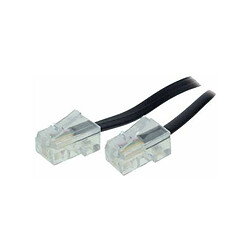 shiverpeaks BASIC-S Câble de connexion ISDN, noir, 3,0 m ()