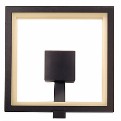 Applique LED carrée 10W design moderne éclairage extérieur IP65 décoration murale façade balcon terrasse 230V