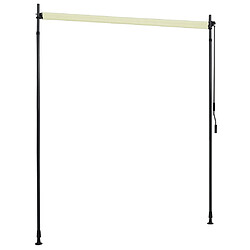 Acheter vidaXL Store roulant d'extérieur 200 x 270 cm Crème