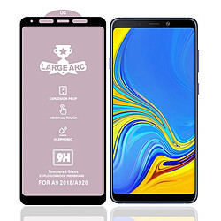 Wewoo Film de verre trempé Pour Galaxy A9 2018 9H HD Grand Arc High Alumina Full Screen de