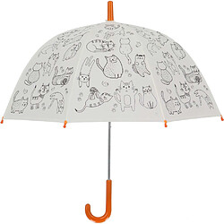 Avis Kids In The Garden Parapluie enfant à colorier 70 cm Chats