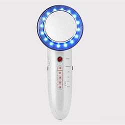 Chrono 6 en 1 Ultrasonic Infrarouge Dispositif de Beauté Anti-cellulite de Thérapie LED EMS(Blanc)