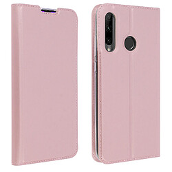 Avizar Housse Honor 20 Lite / Honor 20e Folio Rangement Carte Fonction Support Rose