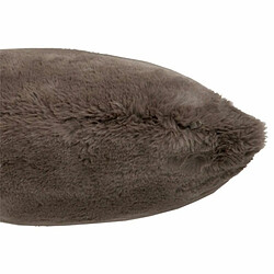 Paris Prix Coussin Imitation Fourrure Cutie 45x45cm Taupe