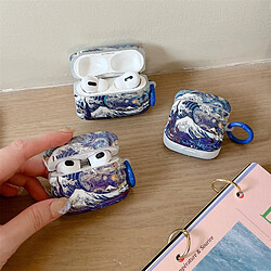 Avis GUPBOO Airpods Coque Housse Étui Protecteur Compatible pour AirPods Pro-Van Gogh peinture à l'huile ciel étoilé vagues de la mer