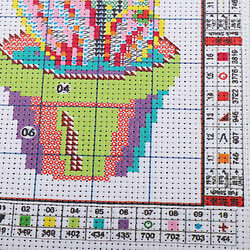 point de croix naissance diamant complet pas cher