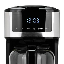 Cafetière filtre programmable 15 tasses 900w noir - DOD208 - LIVOO pas cher