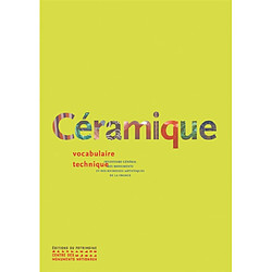 Céramique : vocabulaire technique