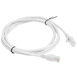 Lanberg Câble réseau Ethernet UTP gris Cat.6 de 1,5 m PCU6-10CC-0150-S