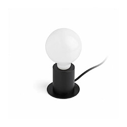 faro Lampe de table Ten Noir mat 1 ampoule 7,5cm