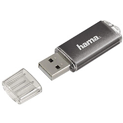 Hama Clé USB 2.0 ""Laeta"", 16 GB, 66X, grise