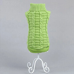 Avis Wewoo Pull de chien de couleur unie très élastique Teddy Dog ClothesTaille XS Vert