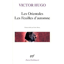 Les Orientales. Les Feuilles d'automne - Occasion