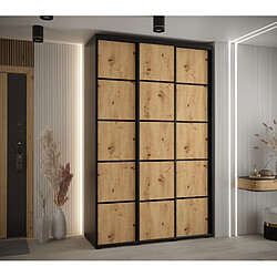 Abiks Meble Armoire DAVOS 4 À Portes Coulissantes 235,2/150/45 3 Portes