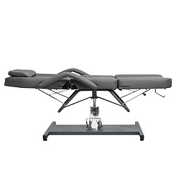 Avis vidaXL Table de massage Gris 180x62x(87-112) cm