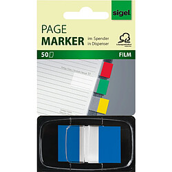 sigel Marque-page repositionnable 'Z-Marker' Film Color-Tip ()