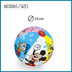 Acheter Ballon Gonflable pour Plage ou Piscine Bestway Mickey Mouse 51 cm Diamètre Multicolore avec Valve de Sécurité