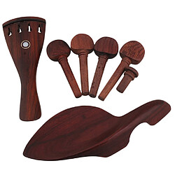 Rose Wood Violin Chinrest pas cher