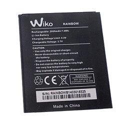 Caseink Batterie Origine Wiko Pour Wiko Rainbow (2000 mAh)