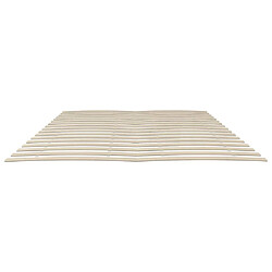 Acheter Vidaxl Sommiers à lattes avec 34 lattes 2 pcs 90x200 cm