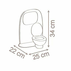 Acheter Accessoires pour poupées Smoby Toilettes Accessoires 2 en 1 34 x 25 x 22,2 cm