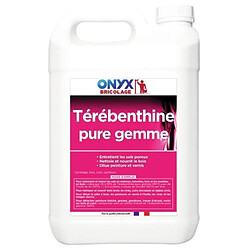 Onyx Essence de térébenthine pure bidon de 5 litres