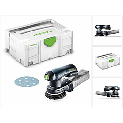 Festool ETSC 125 Li-Basic 18V Ponceuse excentrique hybride sans fil 125 mm avec boîtier Systainer - sans batterie ni Chargeur ( 201533 )