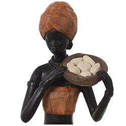 Avis Figurine Décorative Alexandra House Living Marron Acrylique Plastique Mélamine Africaine