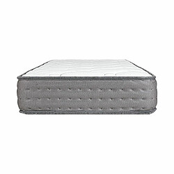 Mes Matelas mousse HR + mémoire 90x190 cm - ZEN