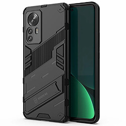 Coque en TPU antichoc avec béquille noir pour votre Xiaomi 12 Pro 5G