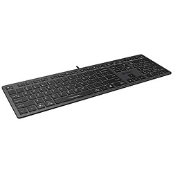 A4Tech Clavier de jeu QWERTY 12 touches de navigation multimédia 2X ports USB Plug & Play Port