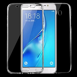 Wewoo Coque Transparent pour Samsung Galaxy J7 2016 / J710 0.75mm Double-face Ultra-mince TPU Housse de protection